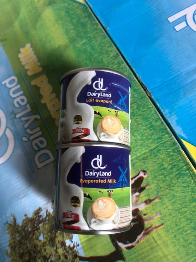 Evaporated milk packaging