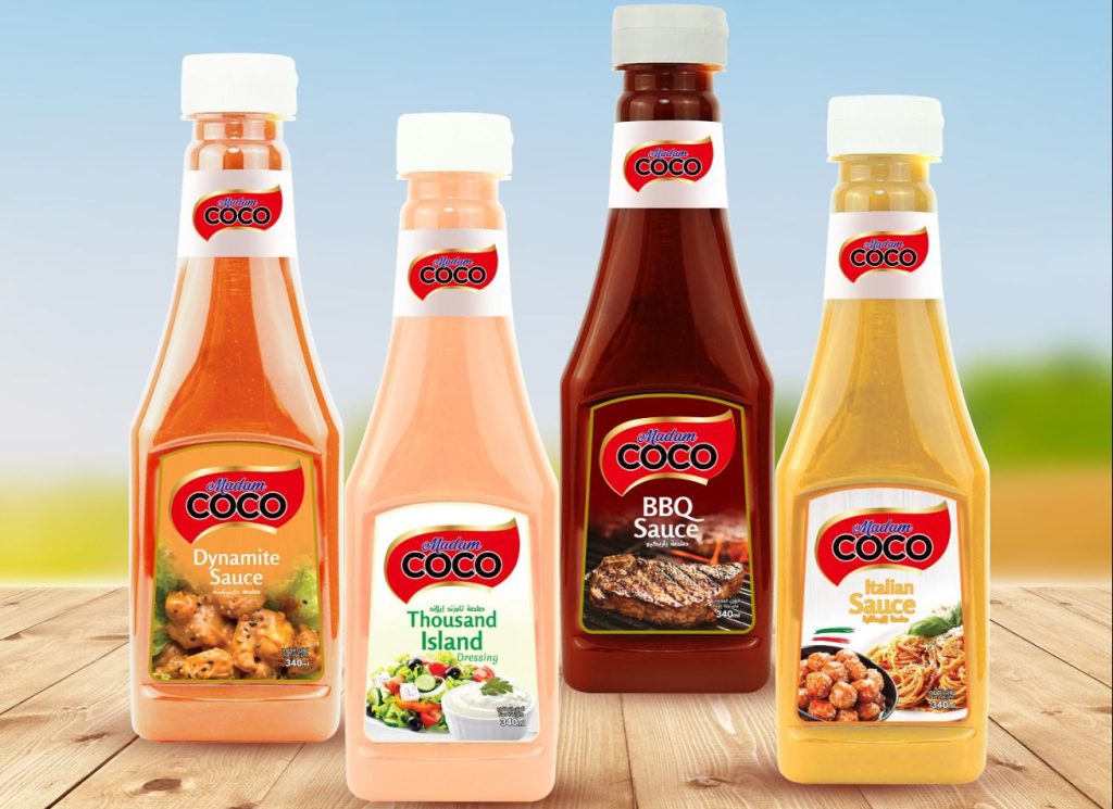 Madam Coco Sauces by Dairy Land - Evaporated milk producer in UAE